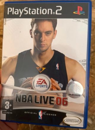 NBA Live 06 PS2 EA Sports