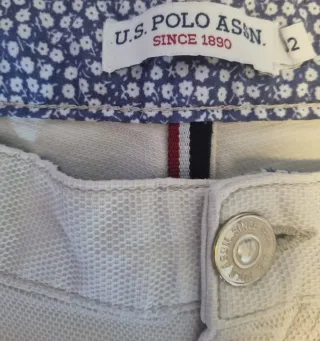 Pantaloni U.S. Polo Assn. bianchi taglia 32