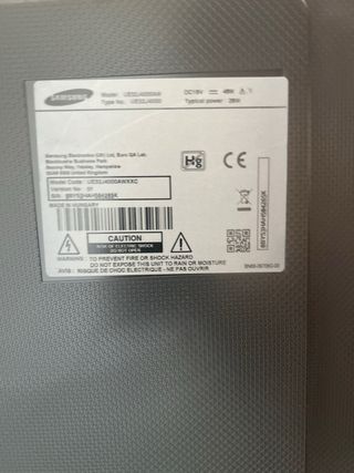 Samsung TV 32 pulgadas con mando