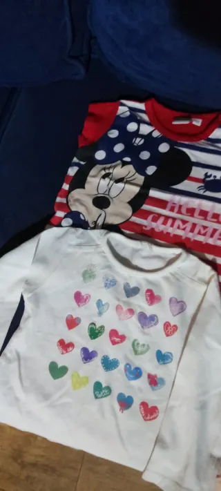 Lote 10 piezas ropa bebé niña 6m