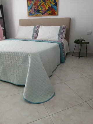 Copriletto trapuntato matrimoniale