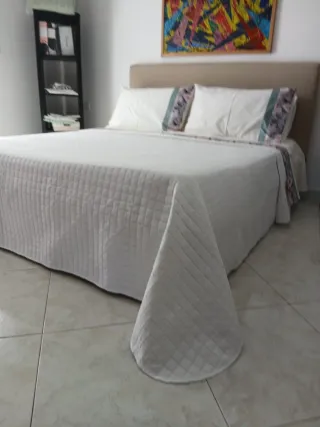 Copriletto trapuntato matrimoniale