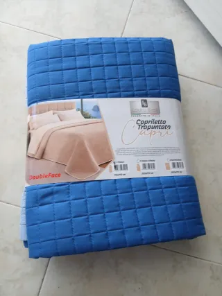 Copriletto trapuntato matrimoniale