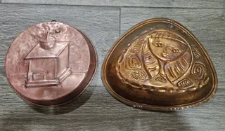 2 Moldes de Cobre