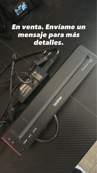 Impresora Portátil Brother PocketJet thermal