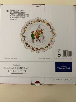 Plato Villeroy & Boch Edición Limitada Navidad 202