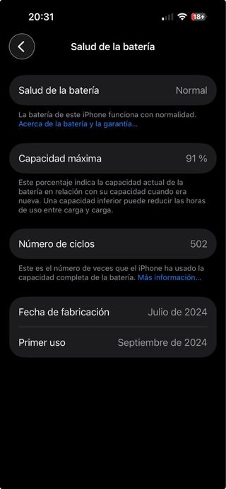 iPhone 15 Pro 128GB Gris.