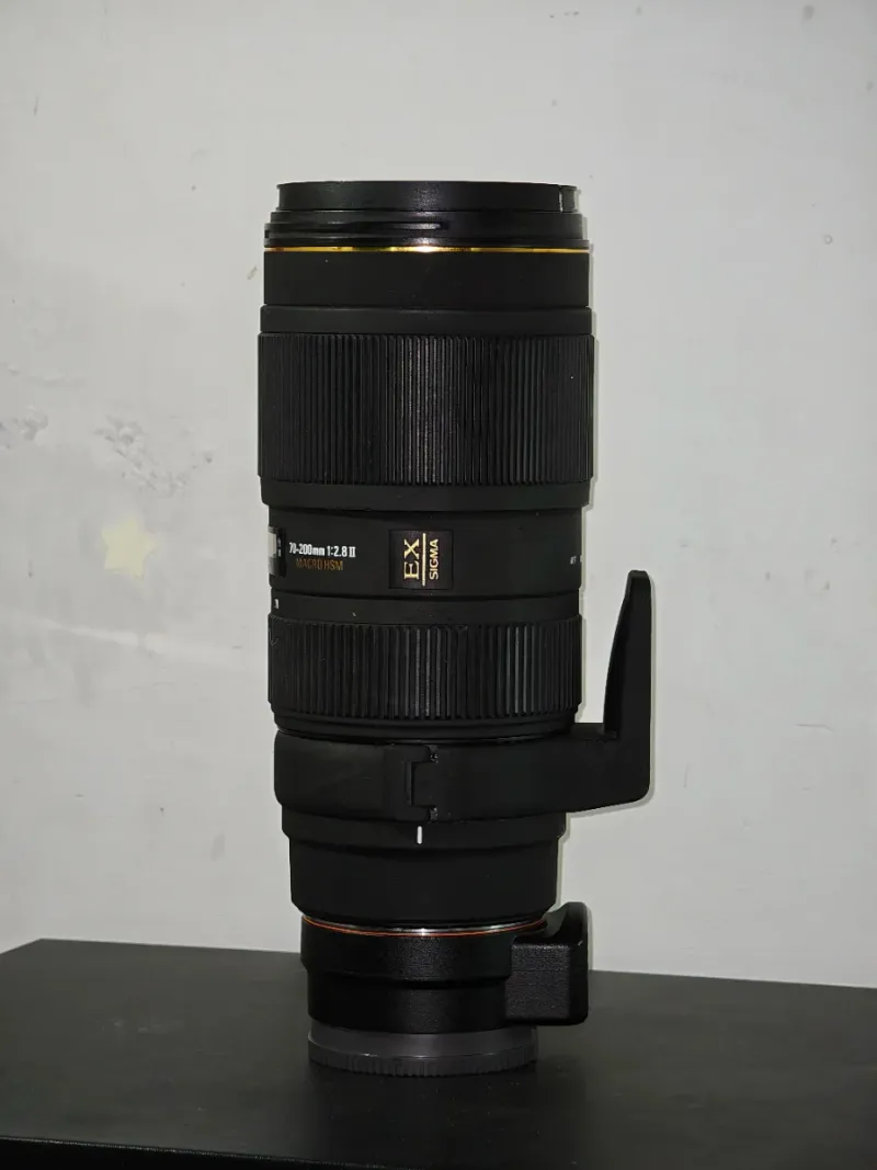 Sigma 70-200 f2.8 EX DG OS HSM mark II + adaptador