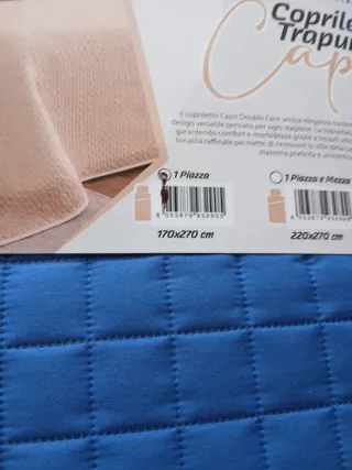 Copriletto Trapuntato Laura Blasi 1 posto