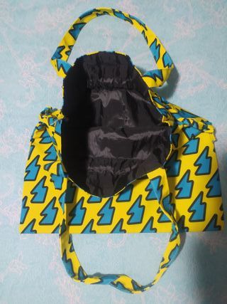 Bolsa Tote Retro Diseño Rayos