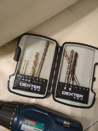 Taladro Atornillador Worx CDT0596 + Batería