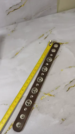 Pulsera Cuero Artesanal Auténtica