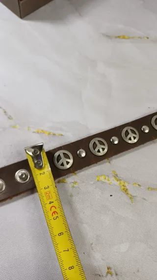 Pulsera Cuero Artesanal Auténtica