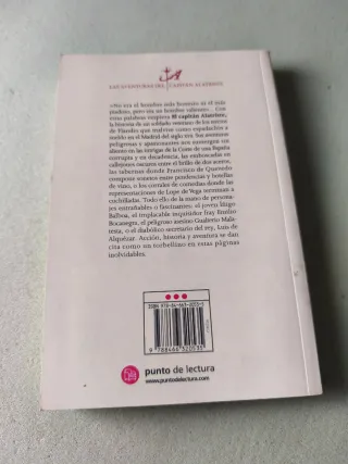 El capitán Alatriste , de Pérez - Reverte