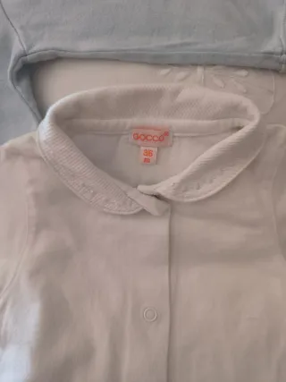 Lote 2 bodys bebé Gocco 3-6 meses