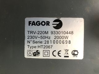 Calefactor Fagor TRV-220M