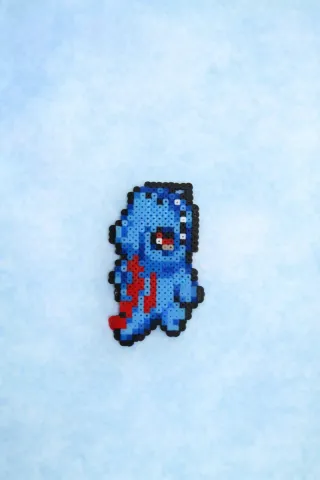 Totodile Pokémon Hama Beads Llavero, Imán desde 4€