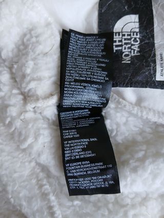 the north face pile zip girls size L 14-16y white