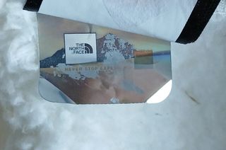 the north face pile zip girls size L 14-16y white