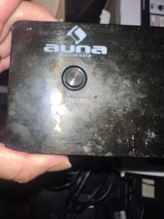 Amplificador Estéreo Auna Negro