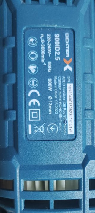 Taladro Percutor Dexter 900W