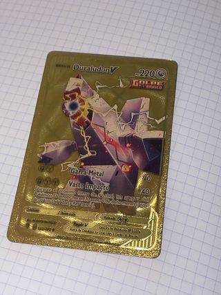 Carta Pokémon Duraludon V Dorada