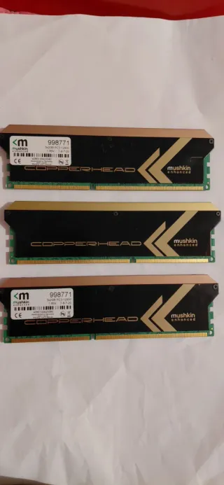 Mushkin COPPERHEAD 3x2GB DDR3 RAM