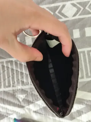 Monedero divertido multicolor con lagartijas