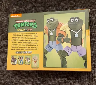 Napoleon y Attila Figuras NECA TMNT Cartoon