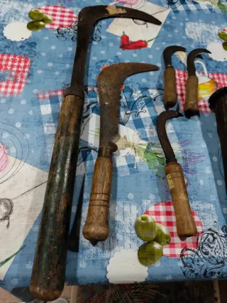 Herramientas de corte antiguas