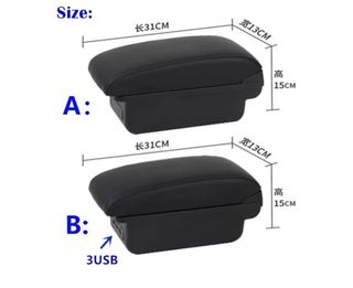 Apoyabrazos Caja Para Citroen Para C3 Para Aircros