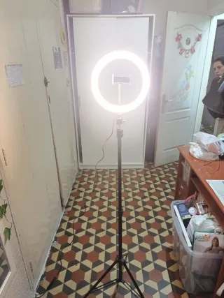 Aro de luz plegable grande