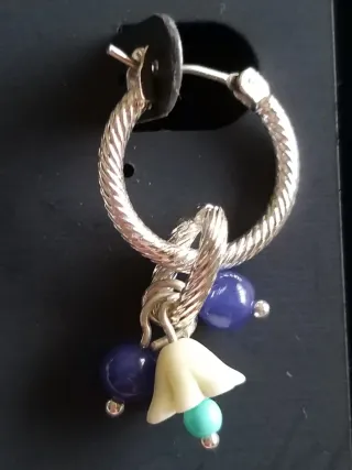 Pendientes Liz Claiborne Aro Colgante