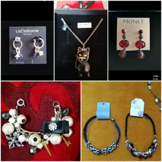 Pendientes Liz Claiborne Aro Colgante