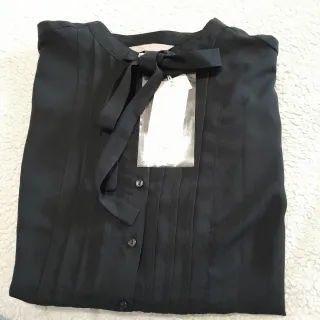 Abito Tunica camicia lunga H&M tg M blu-notte nuov