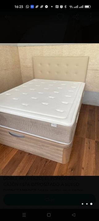 Colchón y canapé