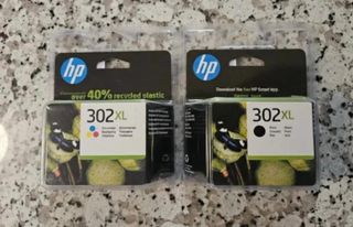2 Cartuchos HP 302 XL Negro y Color