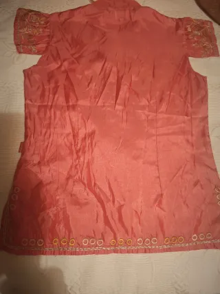 Blusa seda Flamenco talla M