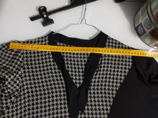 Abito vintage misto seta tg. Unica