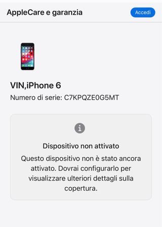 Apple Iphone 6 64GB - Nuovo