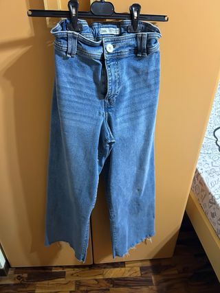 Jeans bambina a palazzo