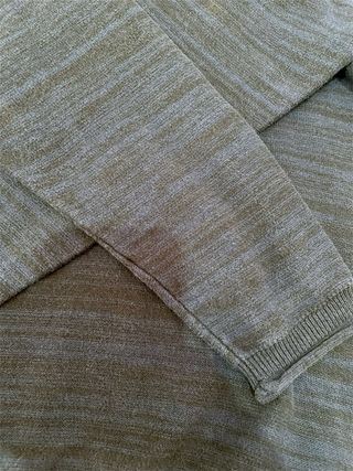 Maglione leggero uomo blu e nero Taglia M