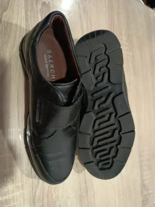 Zapatos Baerchi Ancho Especial Hombre Talla 40 Neg