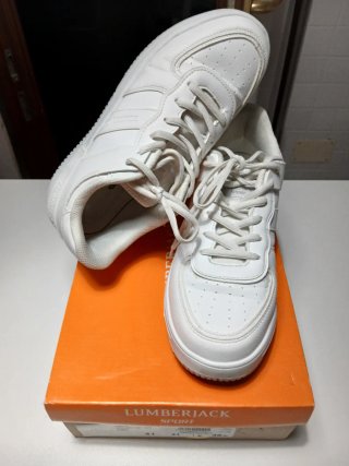 Sneakers Lumberjack Bianche Donna