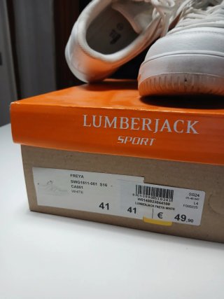 Sneakers Lumberjack Bianche Donna