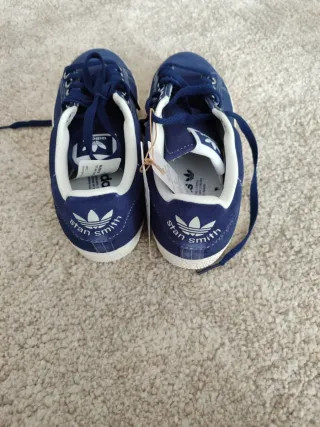 Zapatillas deportivas mujer azul y blanco