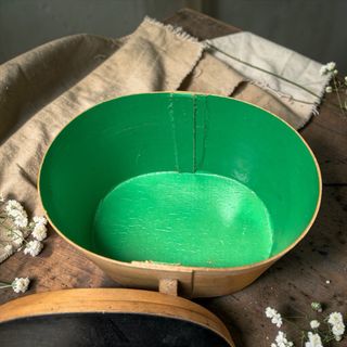 Coppia cappelliere antiche legno modista anni '10