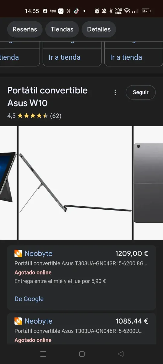 Tablet ASUS RSVOVD582 Intel Core i5 afbeelding 2