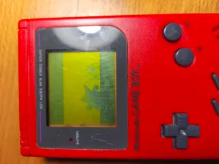 Nintendo Game Boy DMG Roja