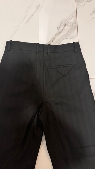 Pantaloni Bottega Veneta Neri Nuovi con Etichetta